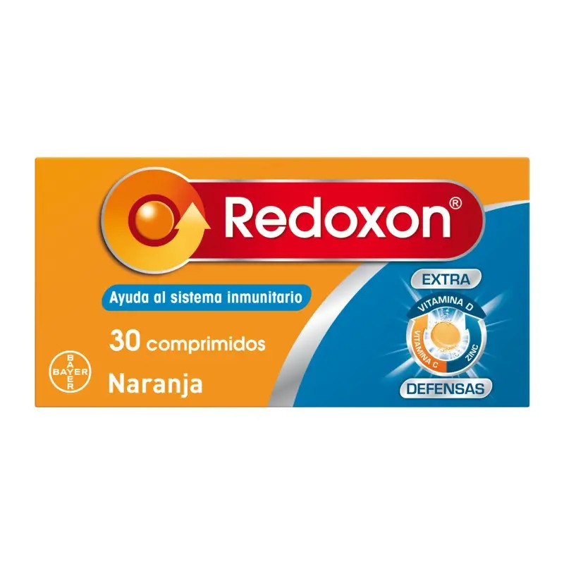 Redoxon Extra Defensas, 30 comprimidos efervescentes