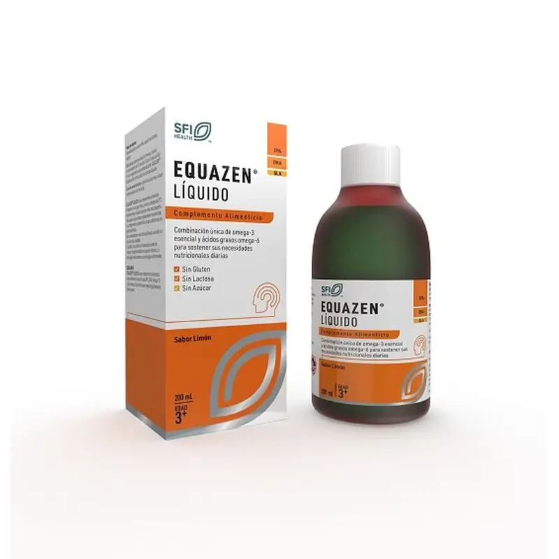 Equazen liquid 200ml - Omega-3 y omega-6 en formato líquido