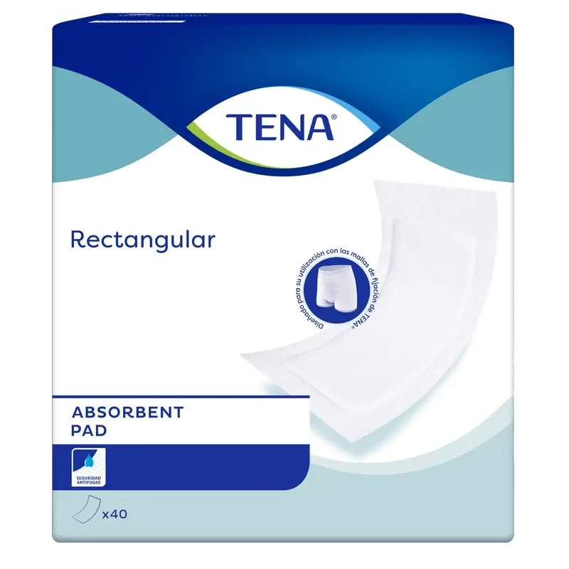 Tena Pañal Rectangular , 80 unidades talla única