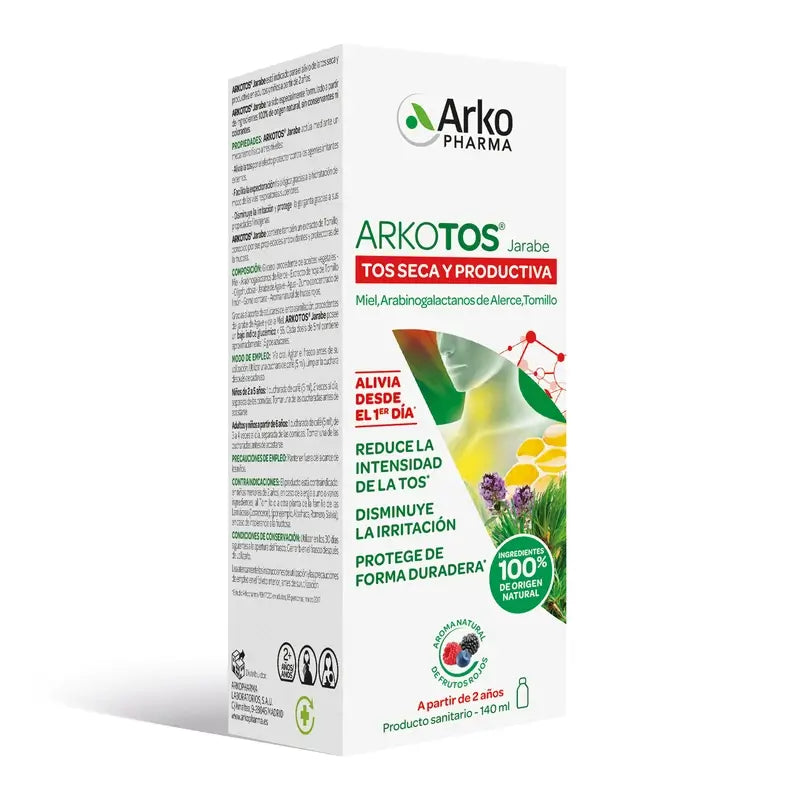 Arkopharma Arkotos Tos Seca y Productiva, 140ml