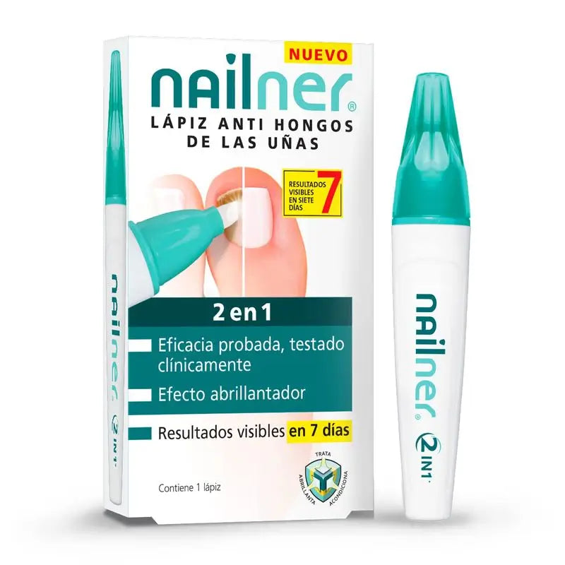 Nailner Lápiz Antihongos 2 En 1, 4 ml