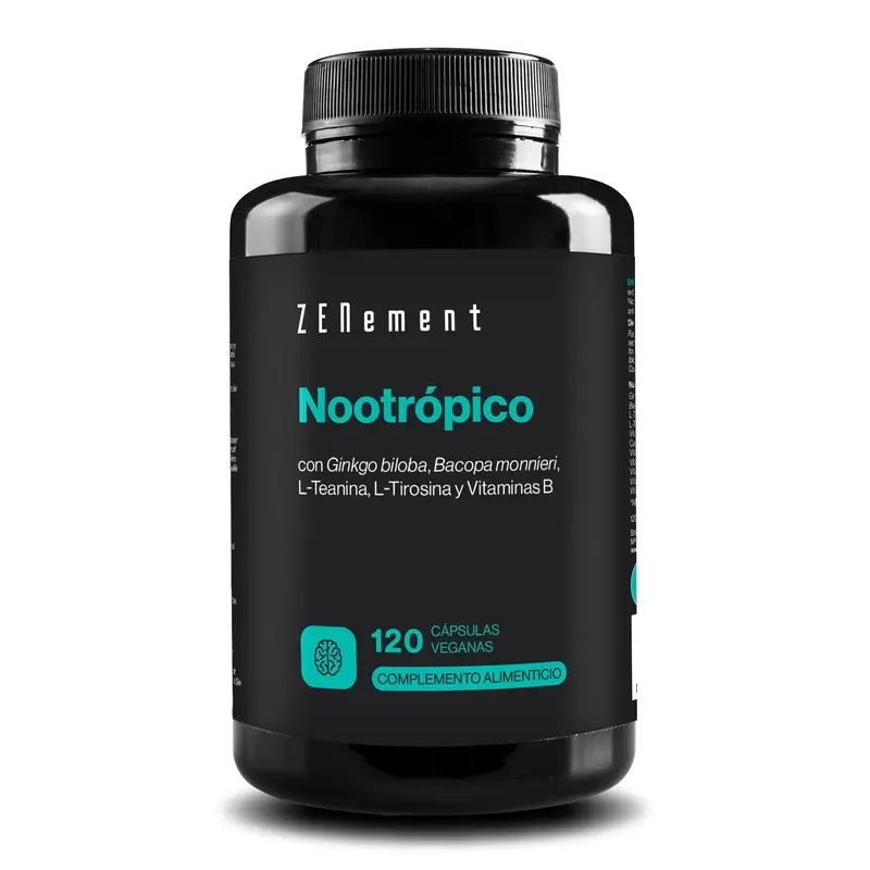 Zenement Nootrópico, 120 cápsulas veganas