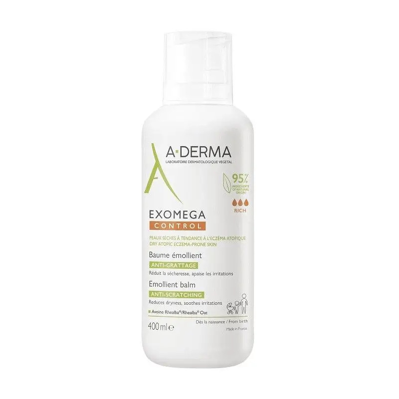 A-Derma Exomega Control Bálsamo Emoliente 400ml