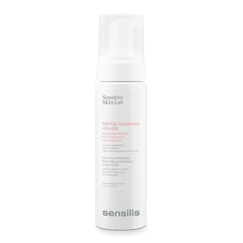 Sensilis Gentle Cleansing Mousse Para Piel Sensible y Reactiva 200 ml