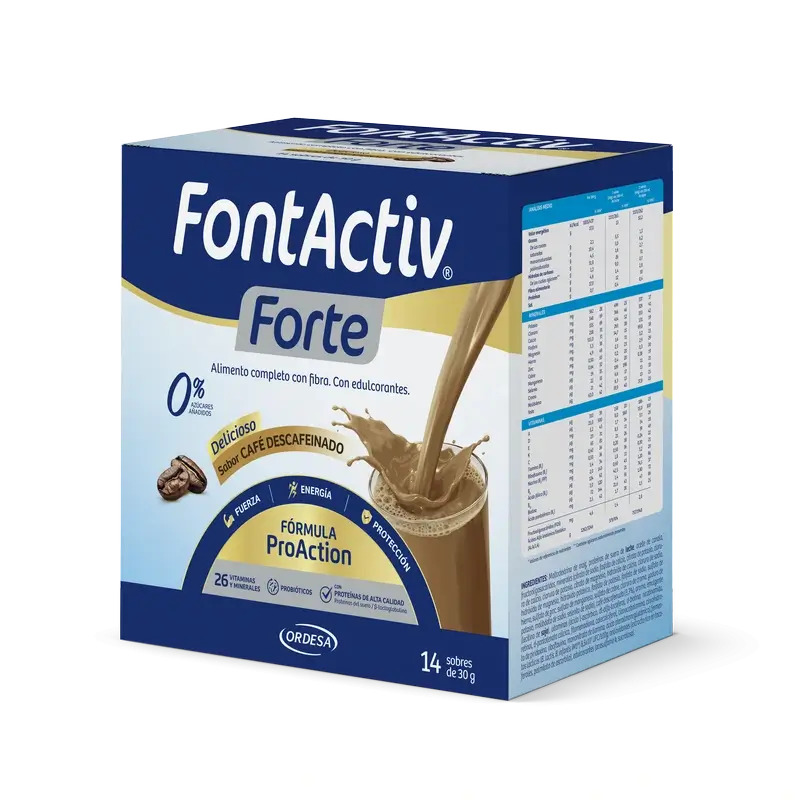 Fontactiv Proaction Forte Café, 14 Sobres x 30 gr