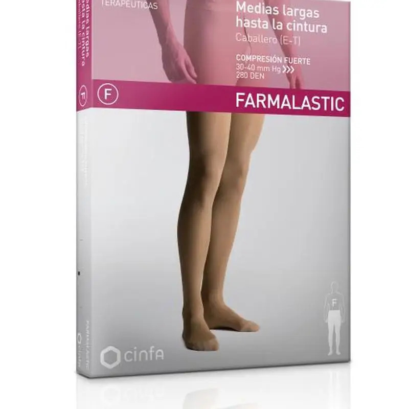 Farmalastic Panty Caballero Compresion Fuerte, Talla XL