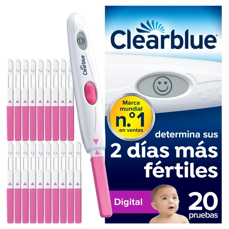 Clearblue Test De Ovulación Digital, 20 Tests