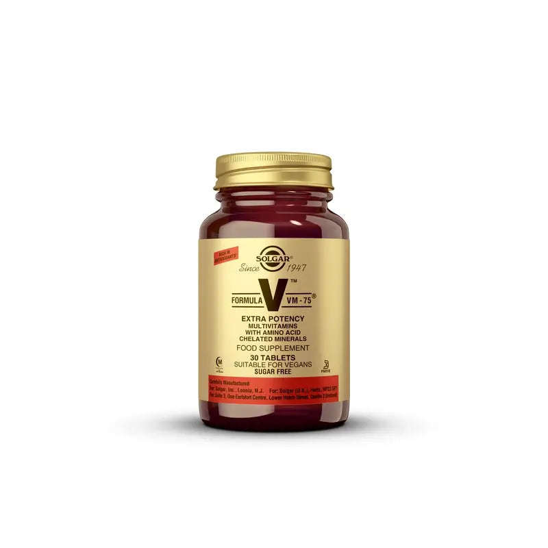 Solgar Formula VM-75, 30 Comprimidos