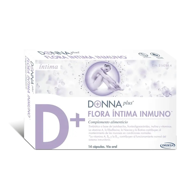 Donnaplus Flora Intima Inmuno , 14 capsulas