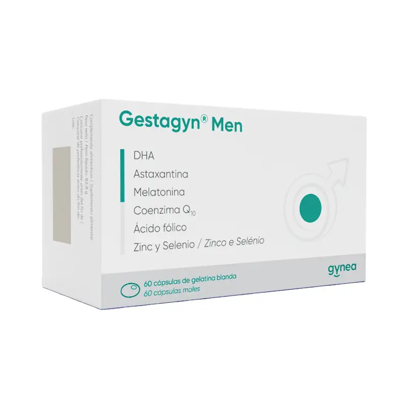 Gestagyn Men cápsulas Gelatina Blanda 60 cápsulas