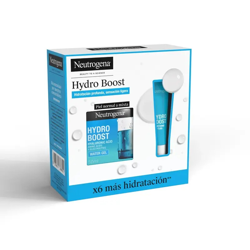 Neutrogena Hydro Boost Pack Crema Gel De Agua 50ml + Contorno Ojos 15ml