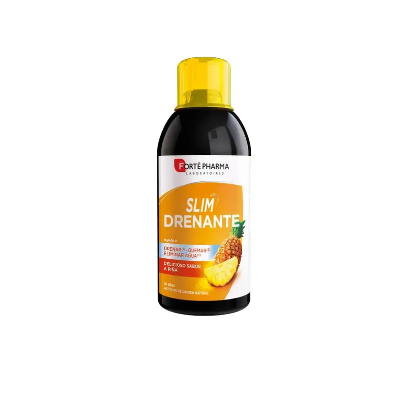 Forté Pharma Slim Drenante Sabor Piña, 500 ml