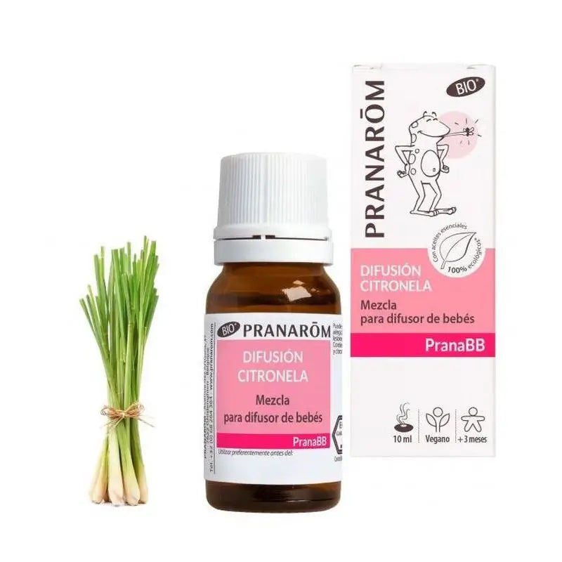 Pranarom PranaBB Difusión Citronela, 10ml