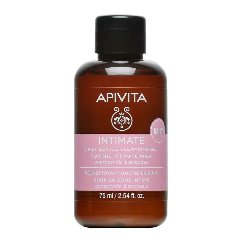Apivita Gel Suave De Higiene Íntima Diario , 75 ml
