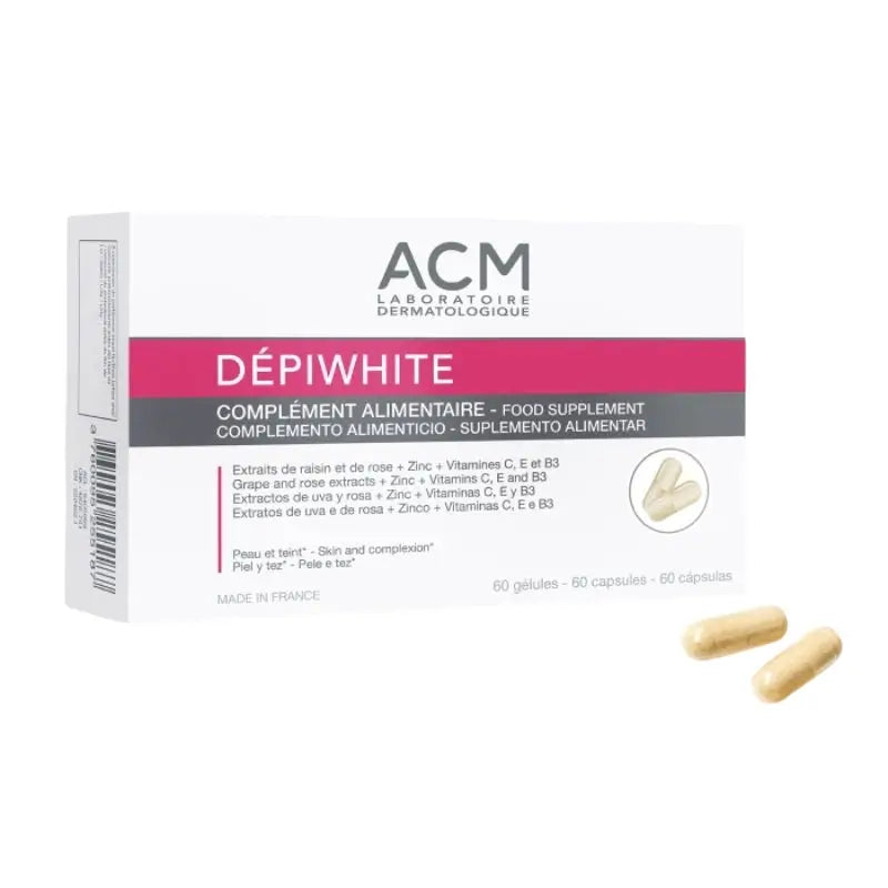 Acm Laboratoires Dépiwhite Complemento Alimenticio , 60 cápsulas