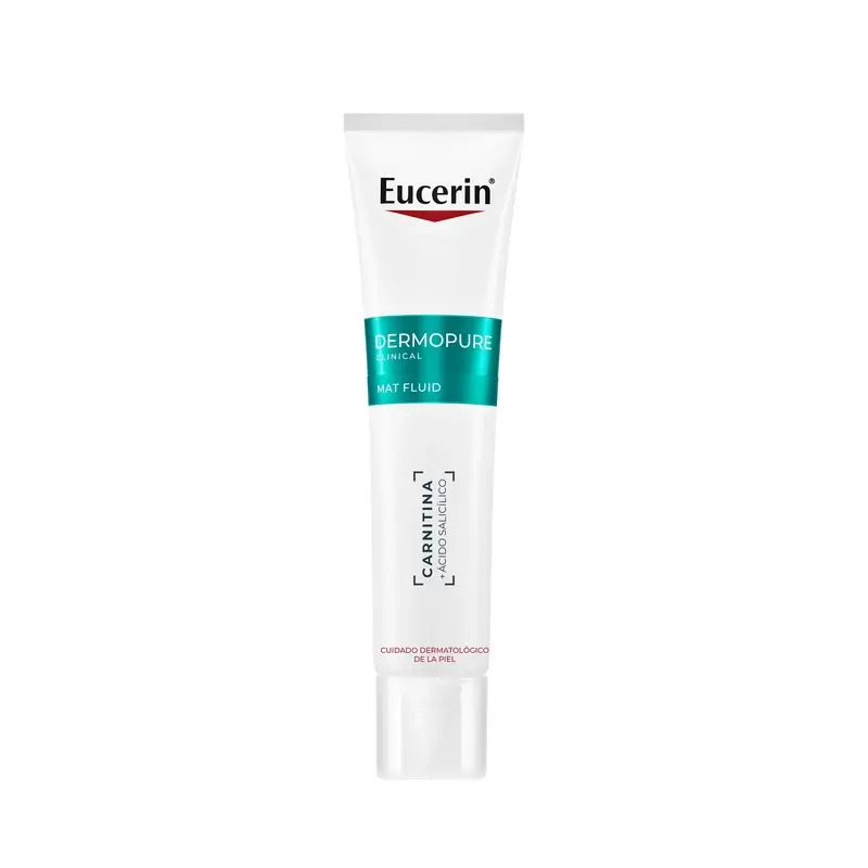 Eucerin Dermopure Fluido Facial Hidratante Matificante, 50 ml