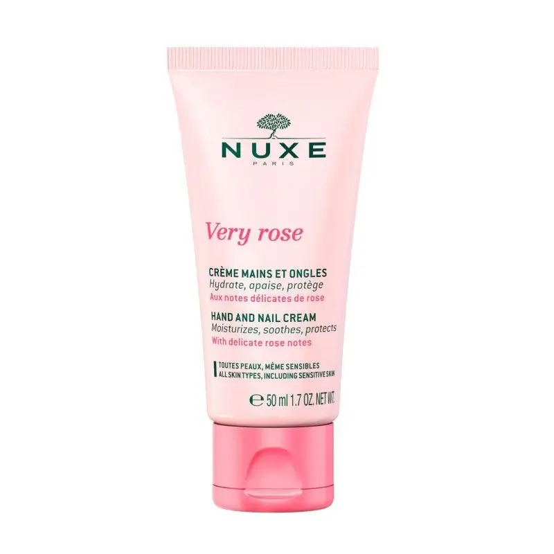 Nuxe Very Rose Crema De Manos Y Uñas 50Ml