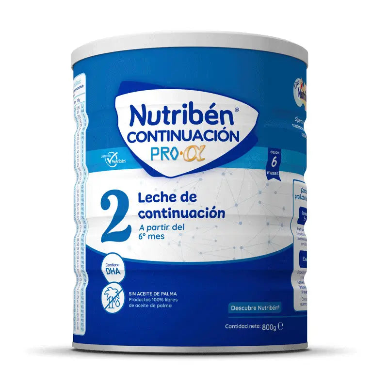 Nutribén Pro-Alfa 2 Leche Continuación, 800 gr