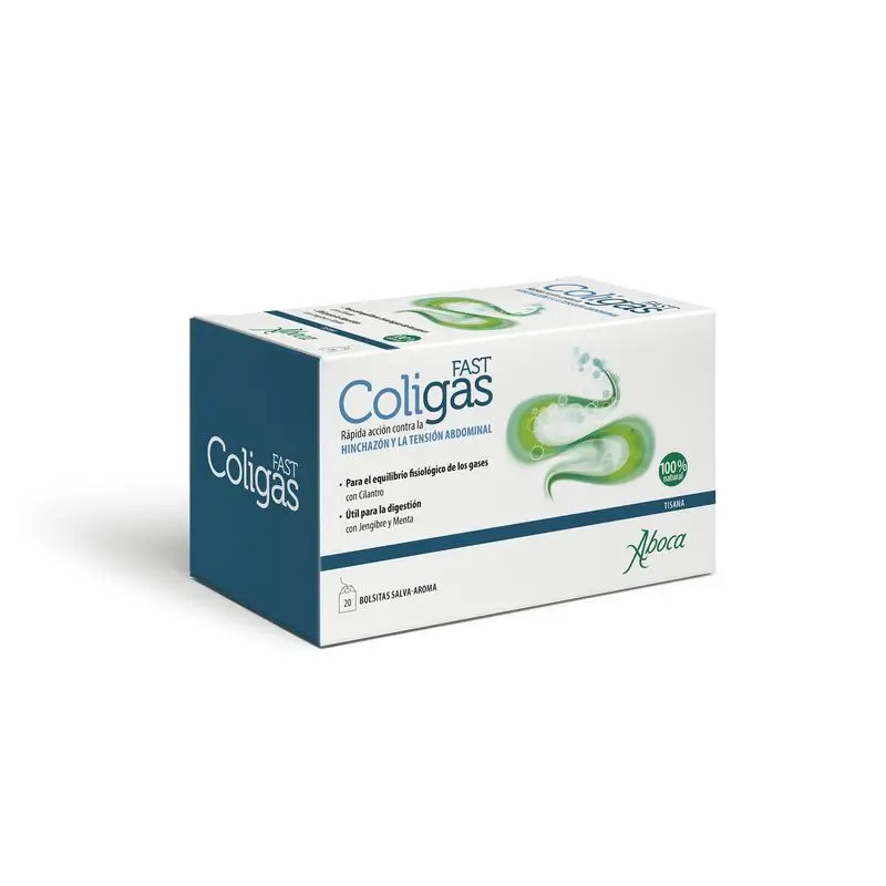 Aboca Coligas Fast Tisanas, 20 Bolsitas