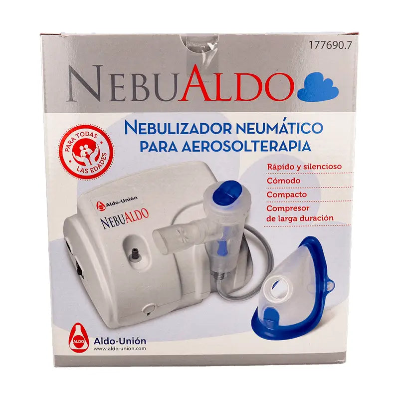Nebualdo Nebulizador Neumático Para Aerosolterapia