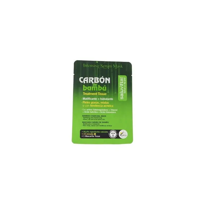 Saluvital Mask Tissue Carbon 1 Unid