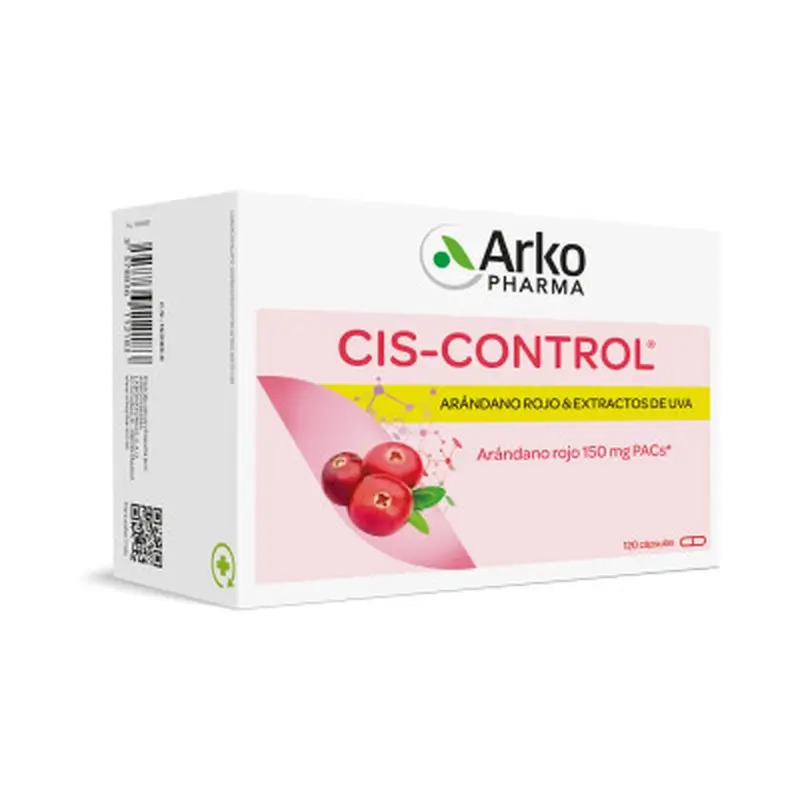 Arkopharma Cis-Control Cranberola, 120 cápsulas