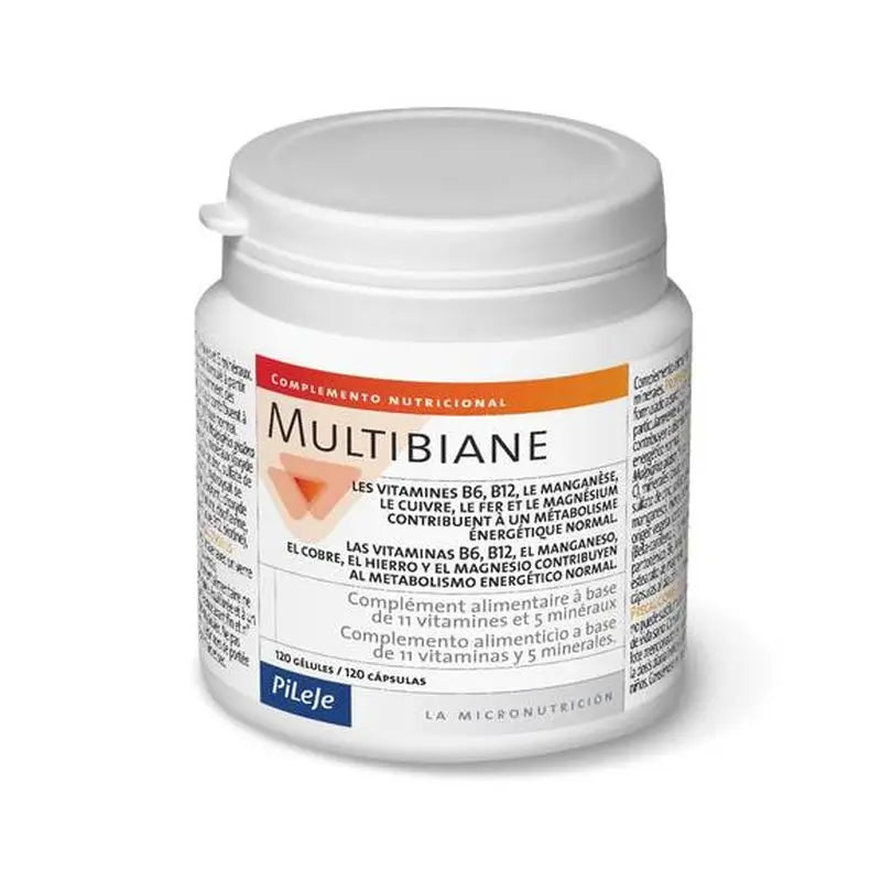 Pileje Multibiane 586 mg 120 Cápsulas
