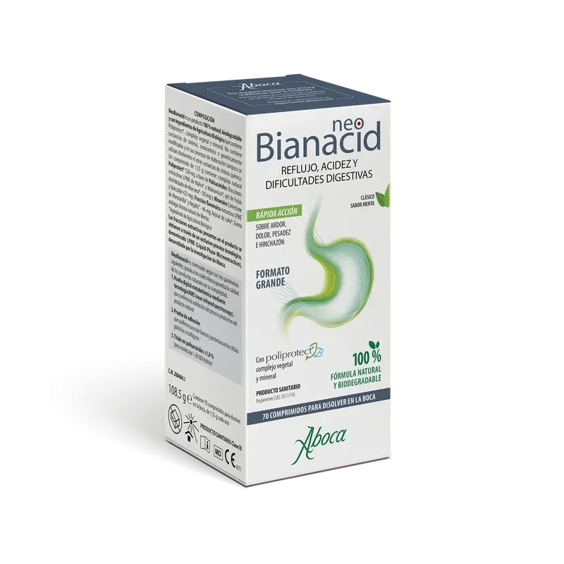 Aboca Neobianacid, 70 Comprimidos