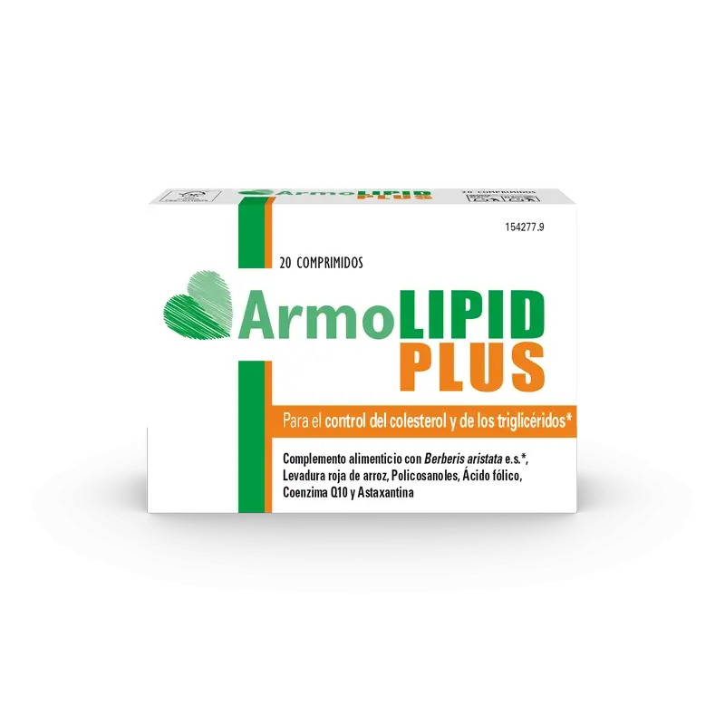 Armolipid Plus Control Colesterol Y Triglicéridos, 20 Cápsulas