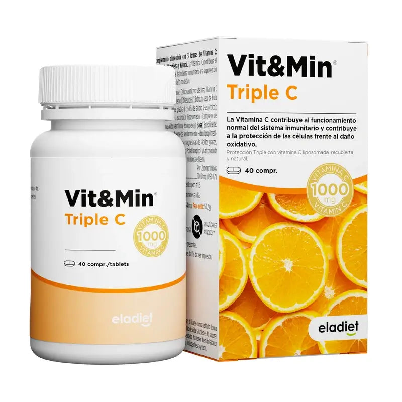 Eladiet Triple C Vit. C Liposomada 40 comprimidos