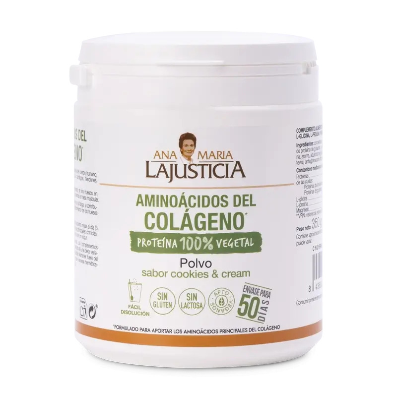 Ana Maria Lajusticia Aminoacidos Del Colageno - Proteina Vegetal , 350 gramos
