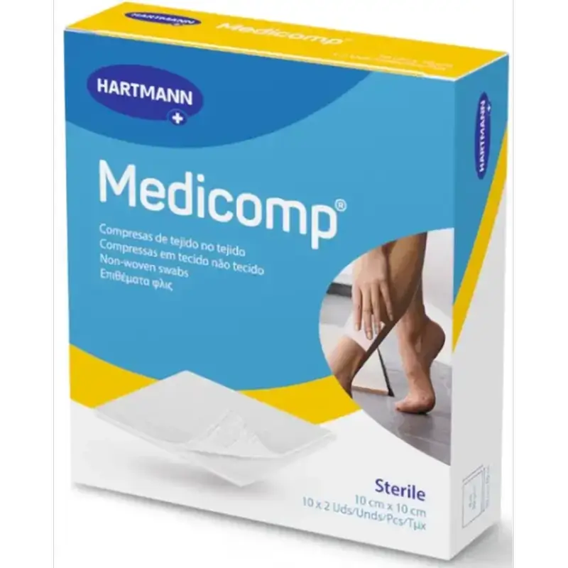 Medicomp Gasa Estéril 10X10 cm 20 unidades