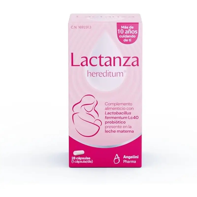 Lactanza Hereditum 28 Cápsulas