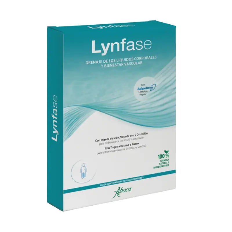 Aboca Lynfase Fluido Drenante, 12 Frascos