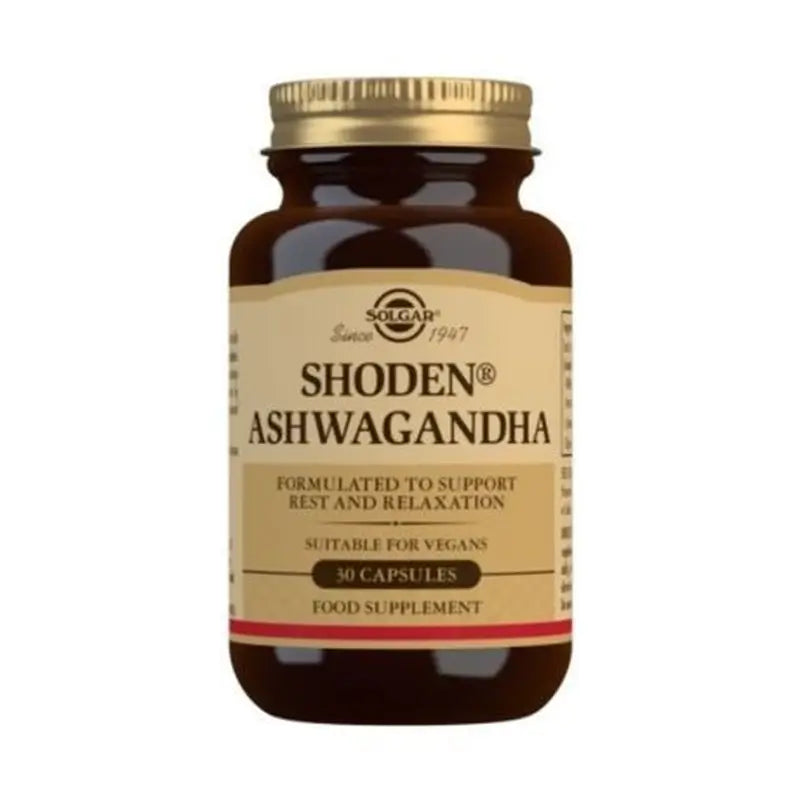 Solgar Shoden Ashwagandha 120mg, 30 Cápsulas
