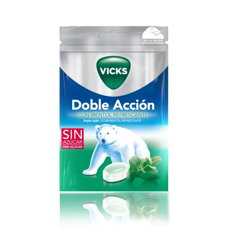 Vicks Caramelos Doble Acción 72 gr