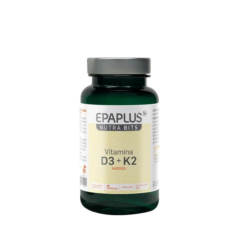 Epaplus Nutrabits Vitamina D3+K2, 90 Caps