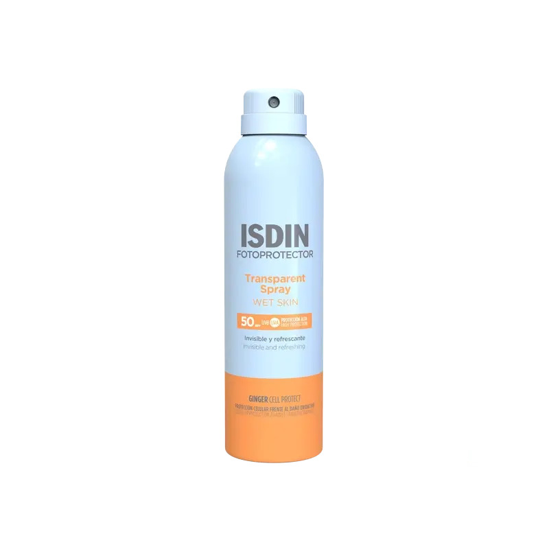Isdin Transparent Spray Wet Skin Spf50 250 Ml