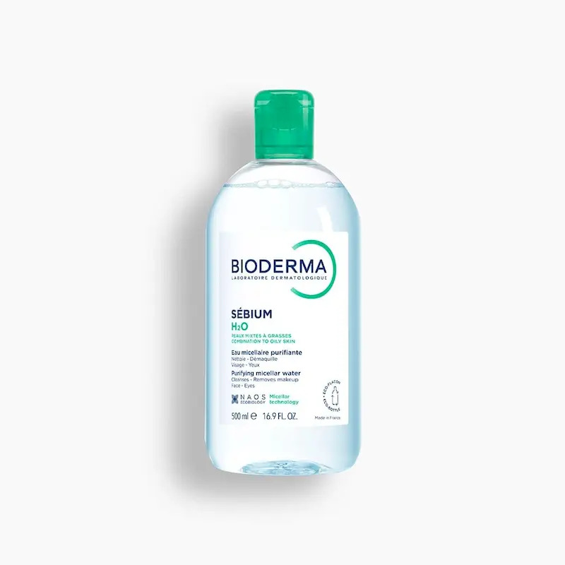 BIODERMA Sebium H2O Agua Micelar, 500 ml