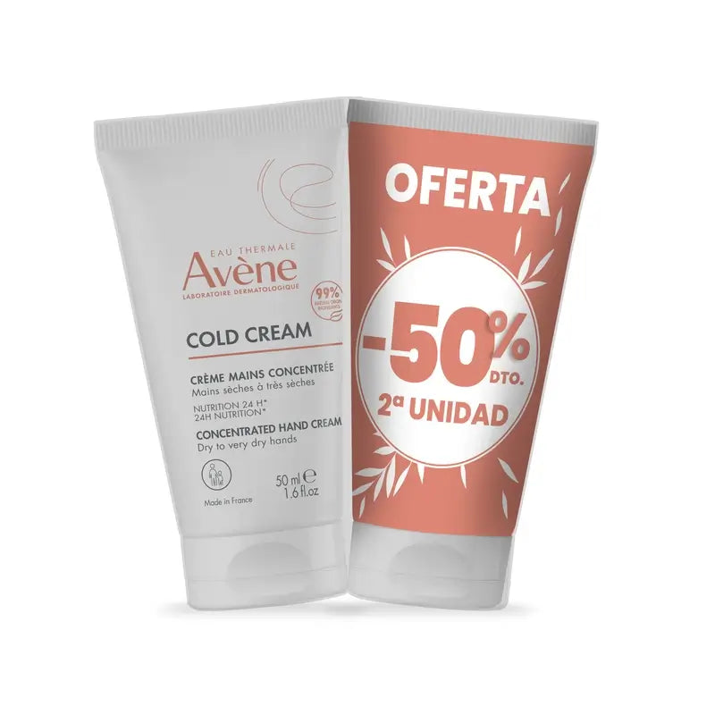 Avène Duo Crema De Manos 2X50Ml 50% 2A Unidad Av