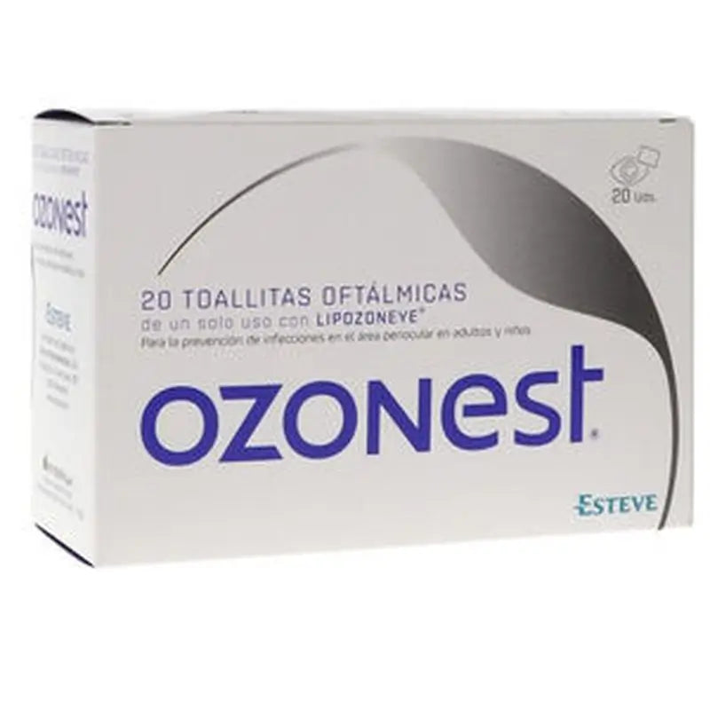 Ozonest Toallitas Oftámicas, 20 toallitas