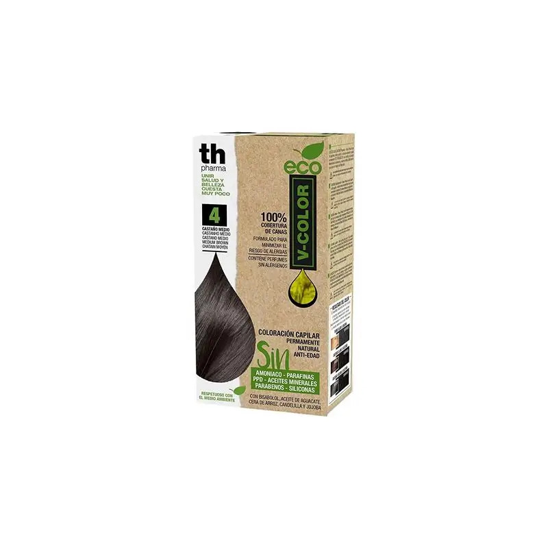 Th Pharma Eco-V Color-Kit Tinte Nº 4