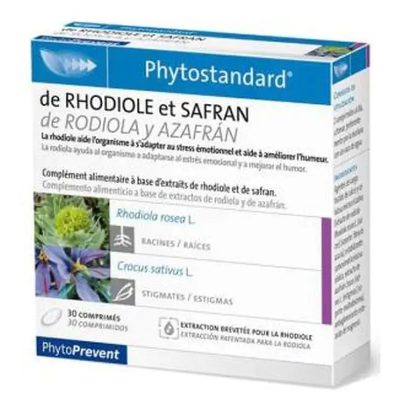 Pileje Phytostandard Rodiola - Azafran 30Comp.**