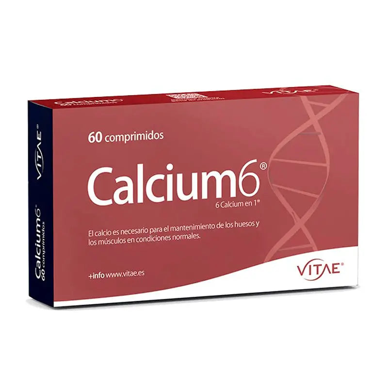 Calcium6 60 comprimidos - Con calcio y vitamina D3