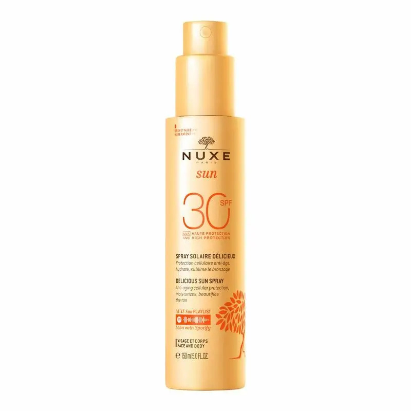 Nuxe Sun Spray Solar Delicioso Protección Rostro y Cuerpo SPF 30