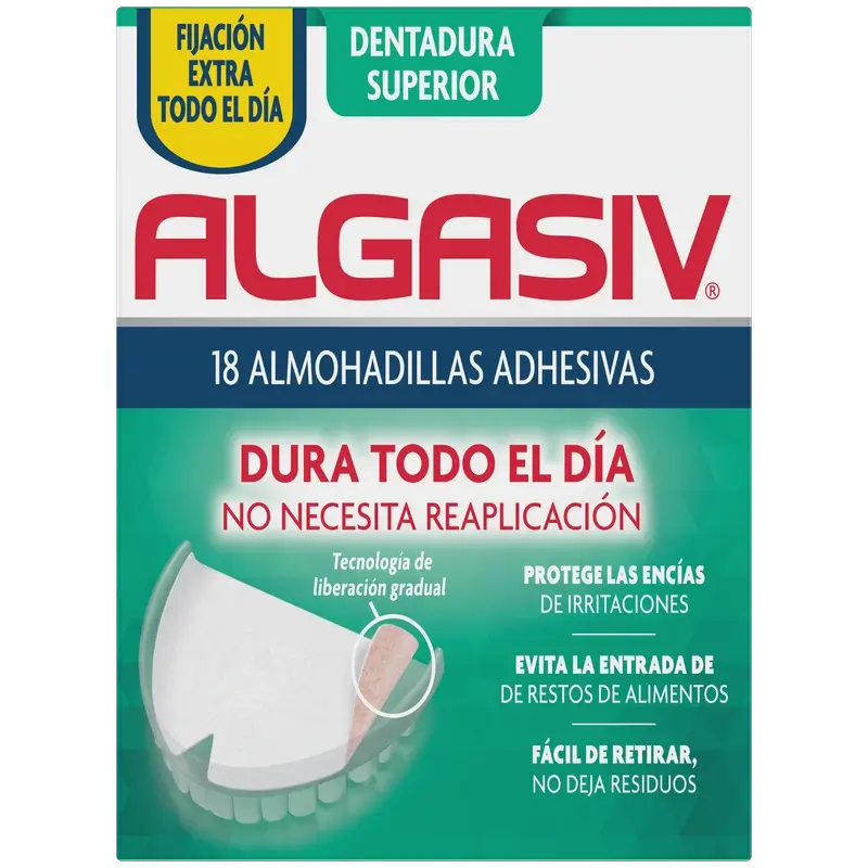 Algasiv Superior Almohadillas 18 unidades
