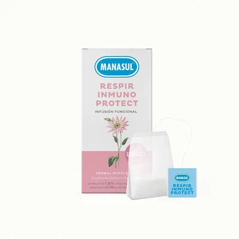 Manasul Respir Inmuno Protect , 25 infusiones
