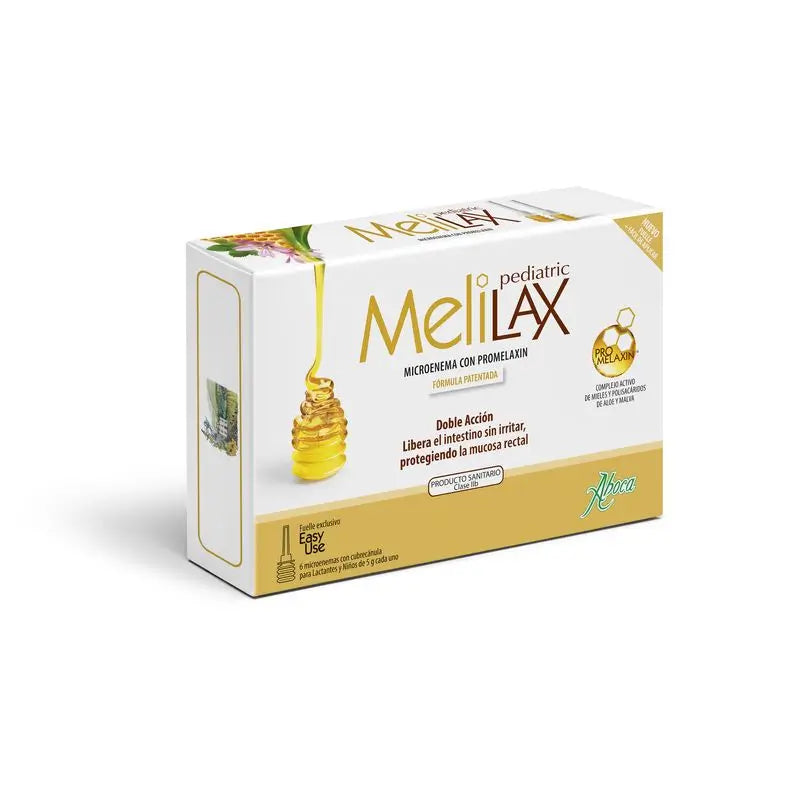 Aboca Melilax Pediatric, 6 Microenemas de 5 gr
