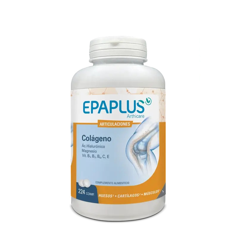 Epaplus Arthicare Colágeno Antiox Magnesio +Ácido Hialurónico , 224 comprimidos