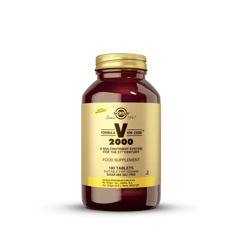 Solgar Formula VM-2000, 180 comprimidos